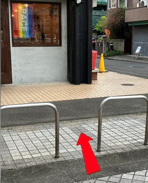 PIZZERIA ASTRO前 進行方向